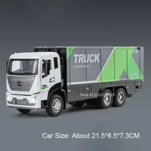 1:32 Scale Urban Cargo Container Truck Model 16 S80a63316666e4f3ebe5a6975e5d4dc8dr