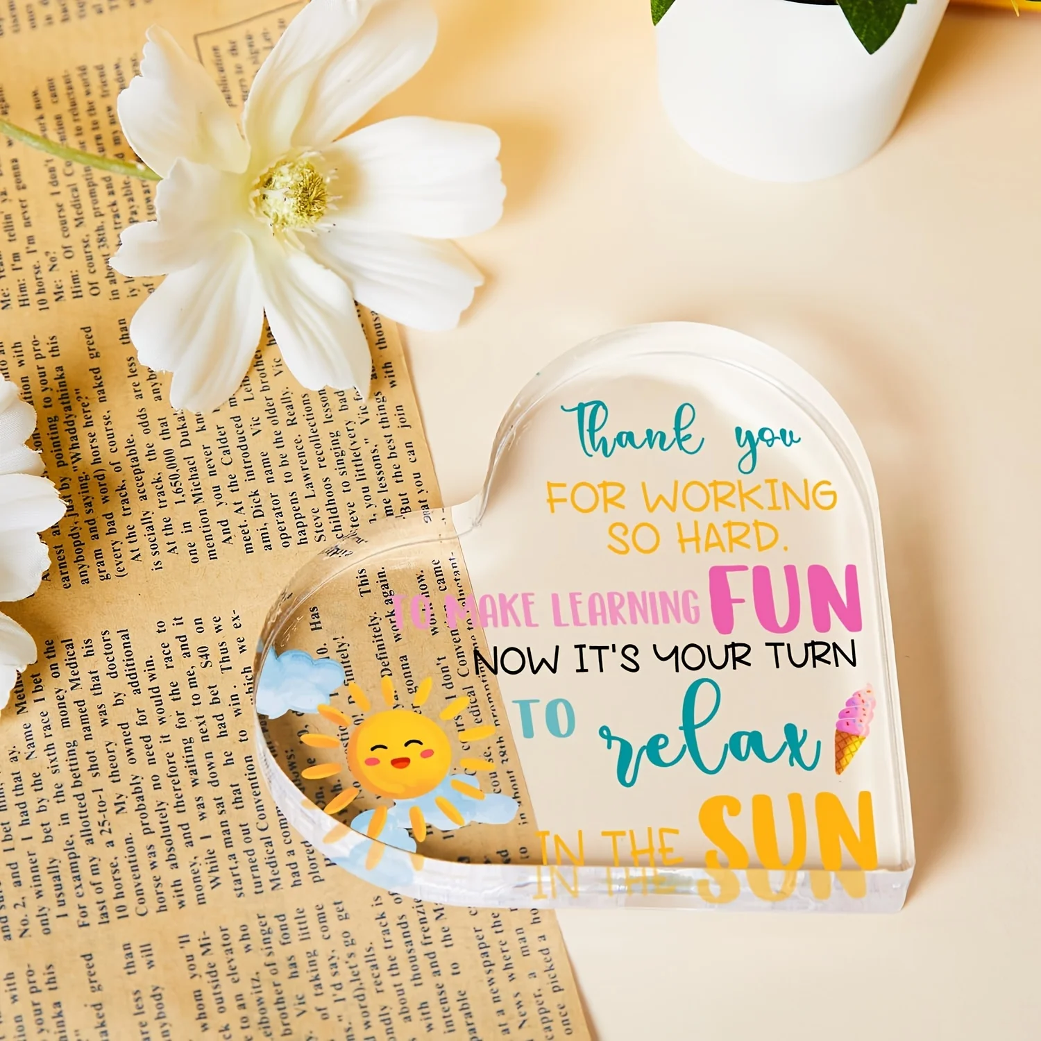 Colorful Heart-Shaped Appreciation Gift for Coworkers 3 Colorful Heart-Shaped Appreciation Gift for Coworkers - Image 3