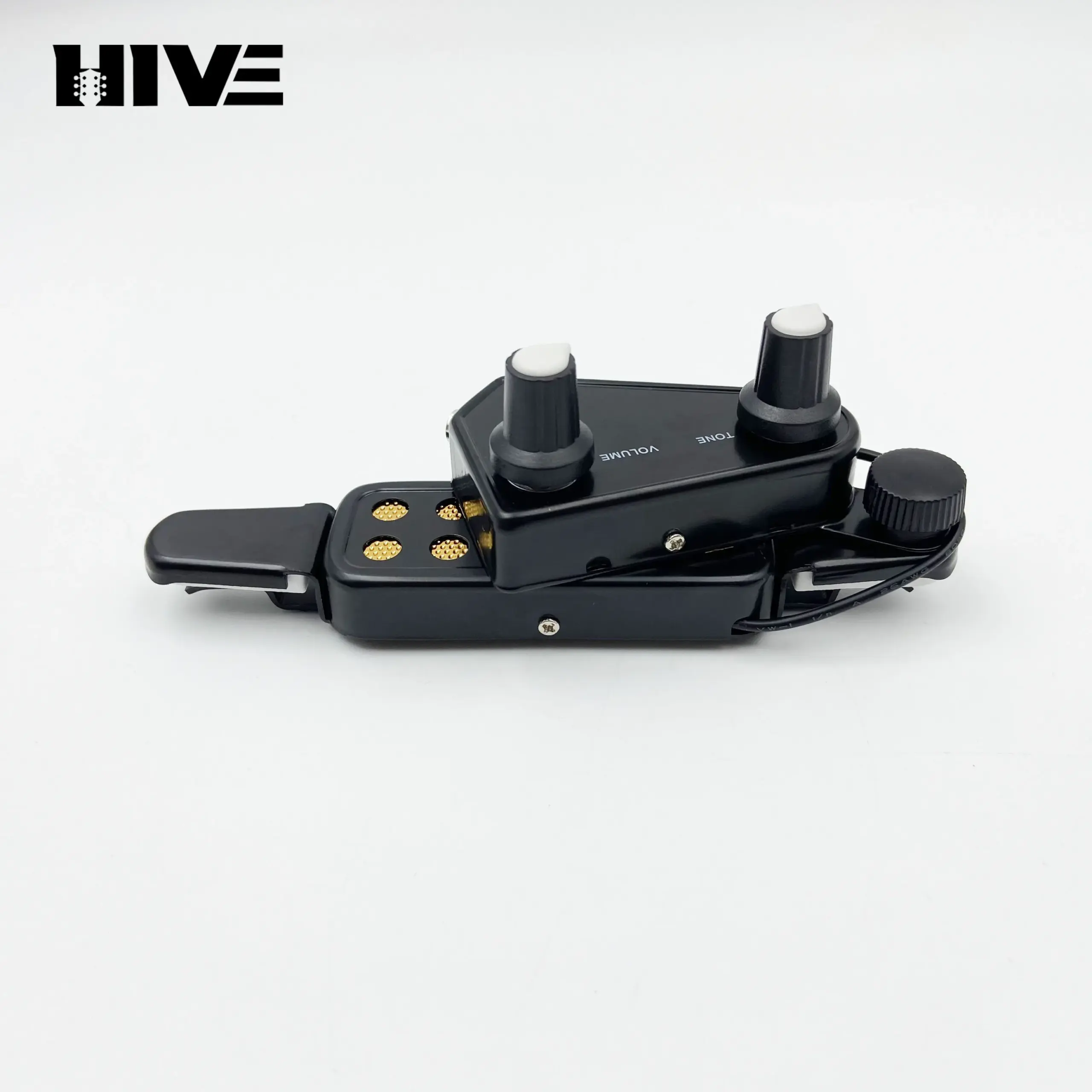 Black Acoustic Guitar Sound Hole Pickup 2 Black Acoustic Guitar Sound Hole Pickup - Image 2