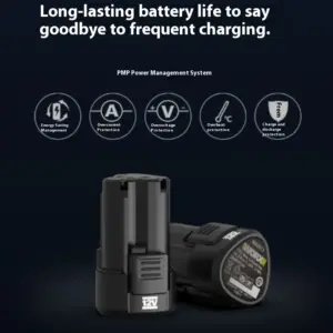 Cordless Mini Screwdriver with 12V Brushless Motor 12 S80b1e08a24a149ad8950570c7cc2e8a6y