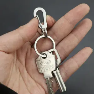 Mini Zinc Alloy Spring Backpack Clasp for Keys and Gadgets 11 S80b3720ad16145cfa6f2b6146c02817dX