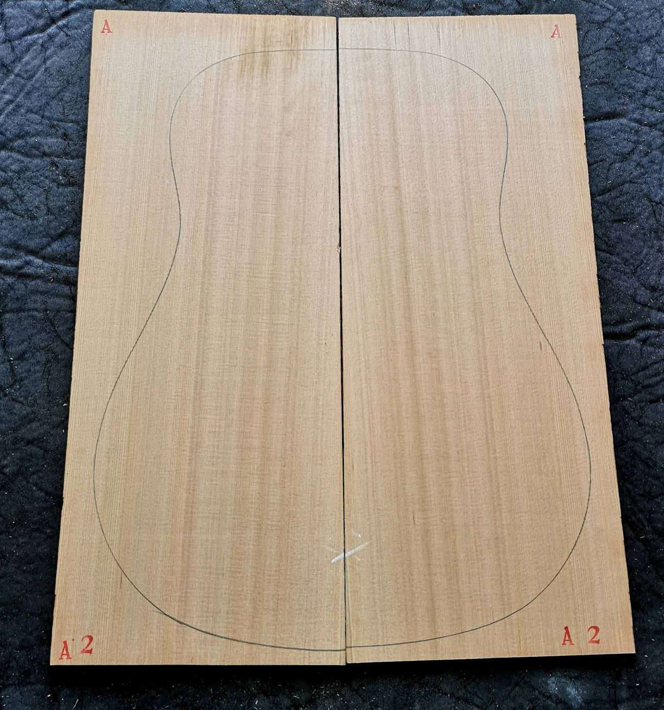 Premium AA Grade Red Cedar Guitar Top Set 10 Premium AA Grade Red Cedar Guitar Top Set - Image 10