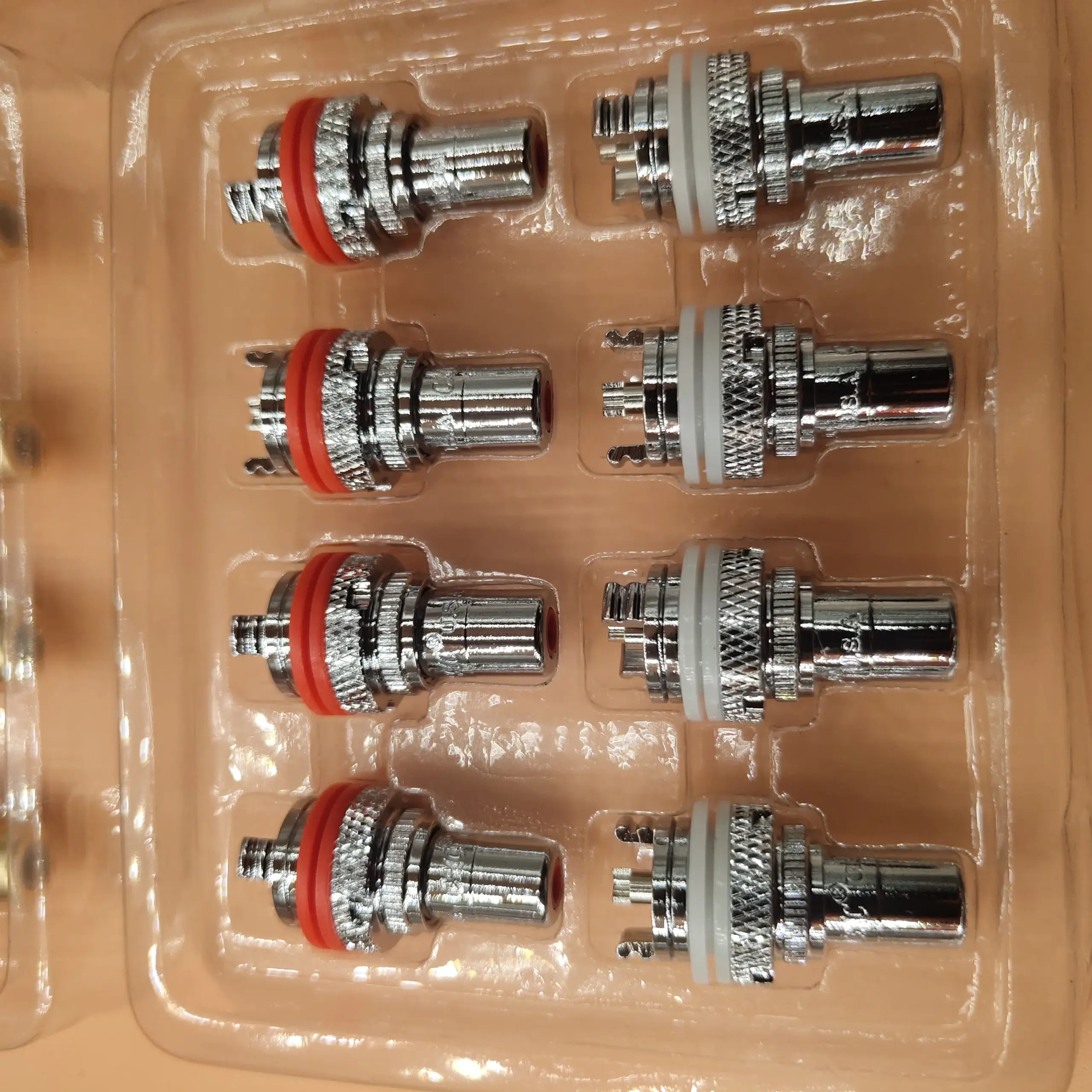 Premium RCA Female Socket Connector Set for Audio Video 8 Premium RCA Female Socket Connector Set for Audio Video - Image 8