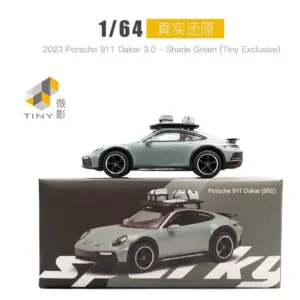 Green Porsche 911 Dakar 1:64 Scale Model 7 S80c53434fcad4b7fad2bcc73dea93a4fE