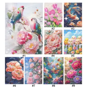 Whimsical Pastel Chick Wall Art with Metal Frame 15 S80d049d8ec8347f3acf26810b86fef95V