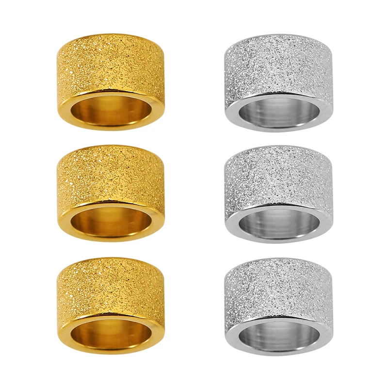 Stainless Steel Frosted Beads for Jewelry 2 Stainless Steel Frosted Beads for Jewelry - Image 2