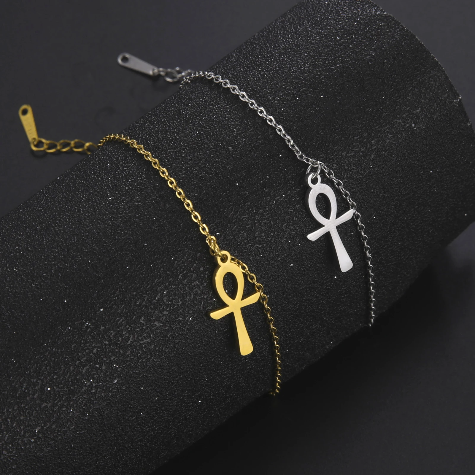 Egypt Ankh Cross Anklet for Women 3 Egypt Ankh Cross Anklet for Women - Image 3