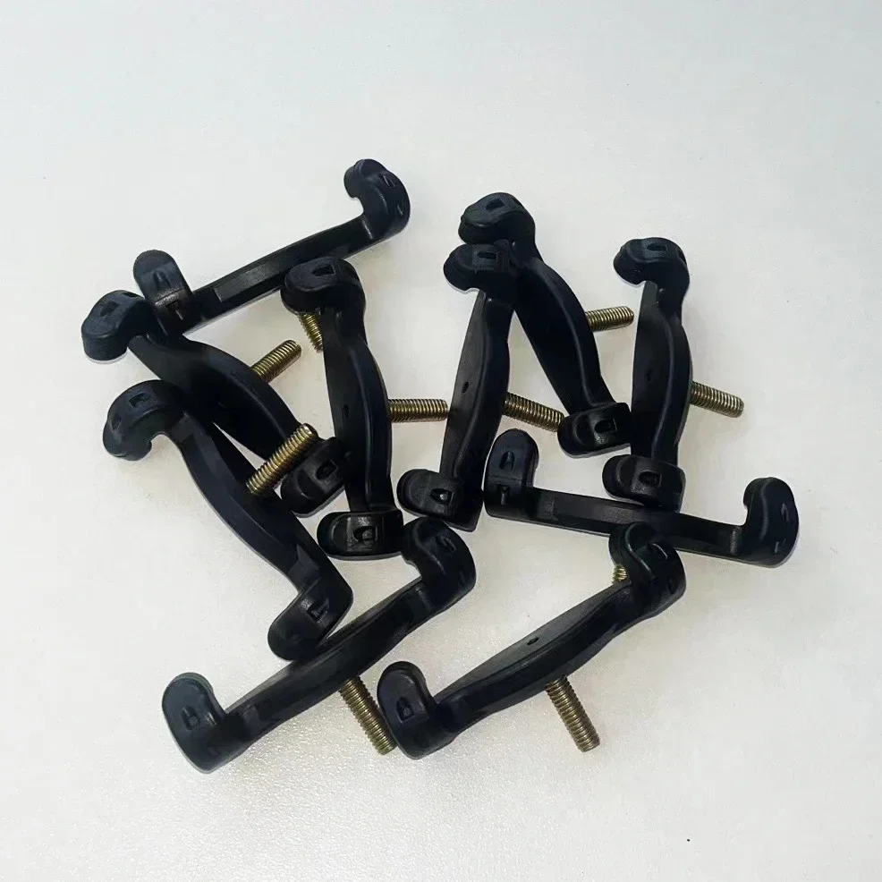 Black 1/2 Violin Shoulder Rest Feet Set of 10 6 Black 1/2 Violin Shoulder Rest Feet Set of 10 - Image 6