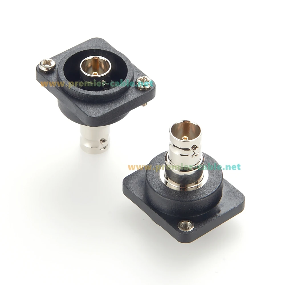 Black D-Type BNC Female-to-Female Connector 5 Black D-Type BNC Female-to-Female Connector - Image 5