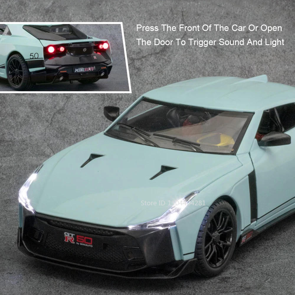 1/24 GTR50/R34 Diecast Model Car Collection 5 1/24 GTR50/R34 Diecast Model Car Collection - Image 5