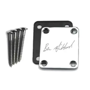 Ben Gibbard Mustang Signature Neck Plate in Chrome 8 S8102cb8f3f1c49ce80b71ad8c3a295668