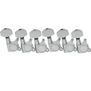 Chrome Alloy Guitar Tuners for Fender Style Guitars