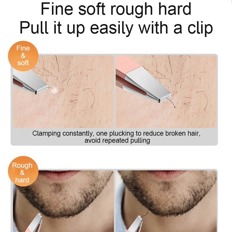 Professional Stainless Steel Tweezers Set for Beauty 5 Professional Stainless Steel Tweezers Set for Beauty - Image 5