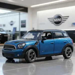 Mini Cooper S 1:24 Scale Diecast Model - Red or Blue 11 S815001549e4f41448534b1c4689ce150V