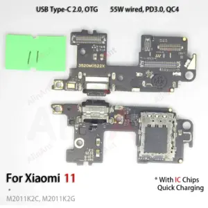 Xiaomi USB Charging Port Flex Cable for 10, 11, 14, 15 Pro 18 S81629b8d6f944029aa526620c6c01accW