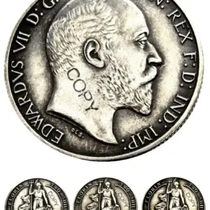 Vintage King Edward VII Coin Set 1902-1905 15 S8166454fa56d4cb98da82625528c63e0k