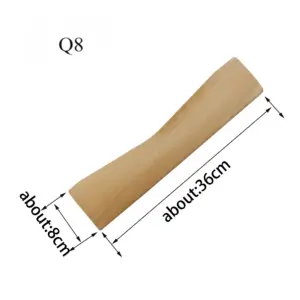 Beige Wooden Wrist Rest for Keychron Q8/Q10/Q14 15 S817cb4ca254a43d99776e8357b85139d8