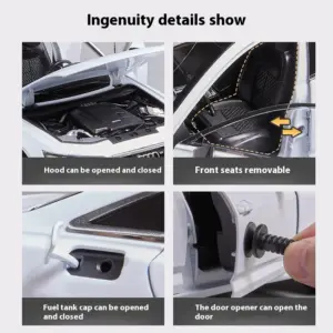 Audi A6 L 1:18 Diecast Model with Light and Sound 13 S818ccc82939a41978eec38427fe88be15