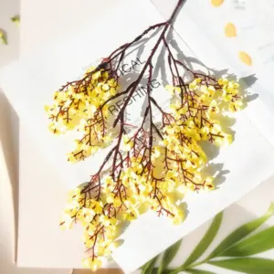 Vibrant Artificial Baby's Breath Bouquet in 6 Colors