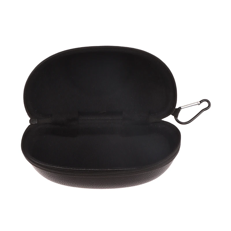 Black Leather Sunglasses Case for Unisex 3 Black Leather Sunglasses Case for Unisex - Image 3