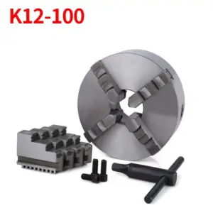 K12-100 4-Jaw Precision Scroll Chuck 15 S81a6f6440235422fbe5d1a061038d37cM