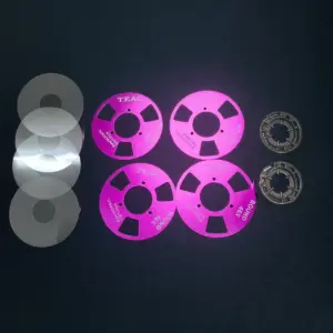 Aluminum Reel Set for Tape Recording 15 S81b2cfe24fa5473c8ff464d0ec2e681aP