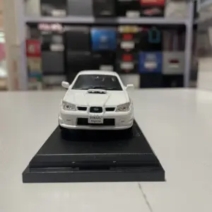 White 1:43 Scale Impreza WRX STI Diecast Model 8 S81c91a64b5ca46a1854568efa7f23d50q