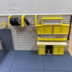 1:43 Scale Auto Repair Scene Display Model 10 S81cf27e10c2a4d038859e2a0168b9f186