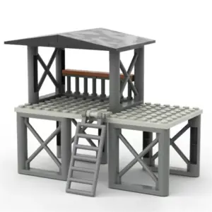 WW2 Military Base Watchtower Construction Set 12 S81eaea36d0bf4a4e953dd73bcb9f4fccT