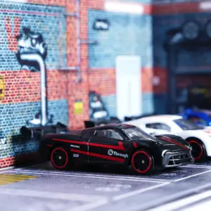 1:64 Scale Black and Red Supercar Model 8 S82131375673a4619804d09deea203b39v