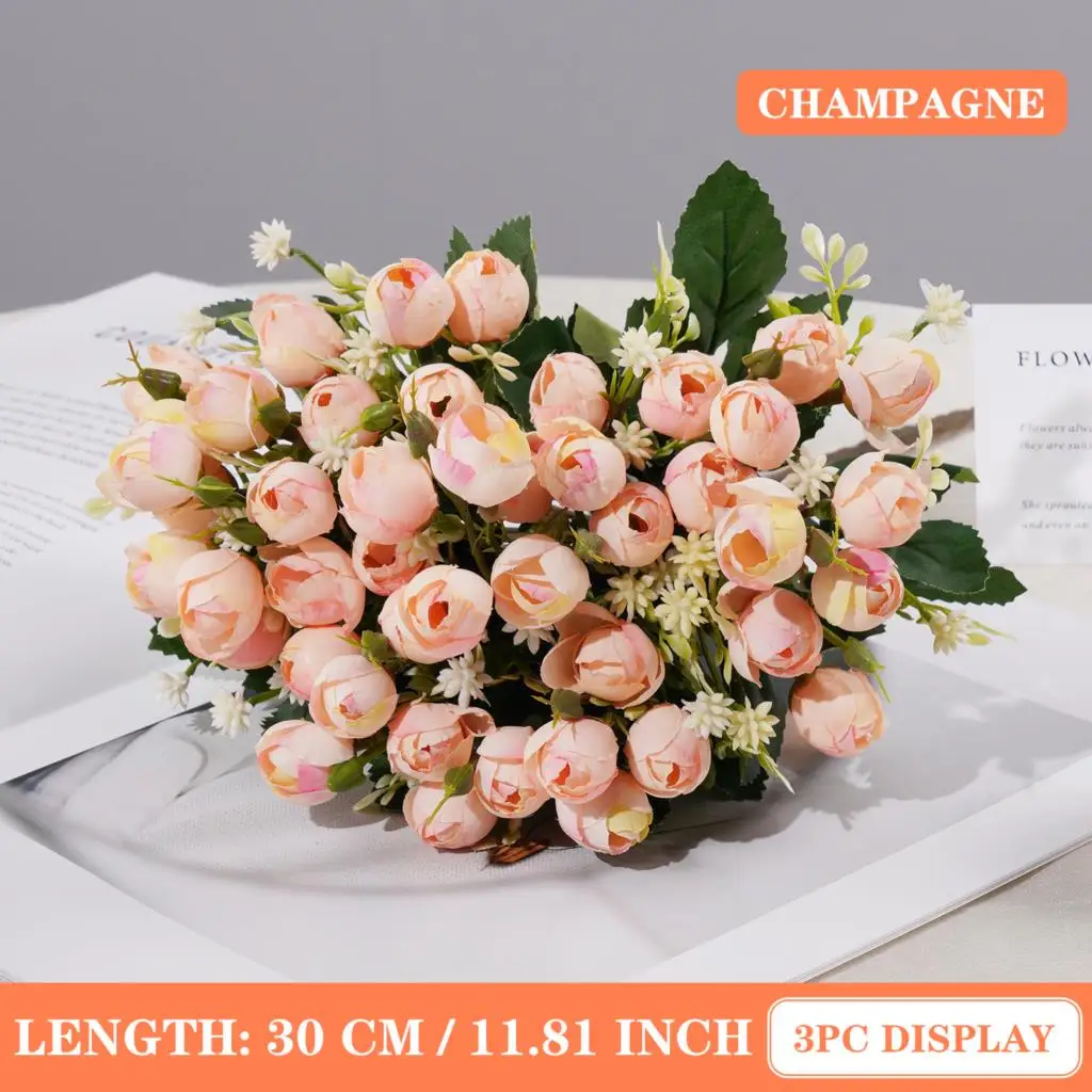 Elegant Pastel Silk Rose Bouquet in White Vase 10 Elegant Pastel Silk Rose Bouquet in White Vase - Image 10