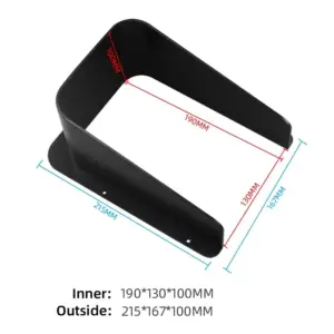 Outdoor Waterproof Plastic Rain Cover for Access Devices 10 S821ad32496754df698a7c435b879897cY