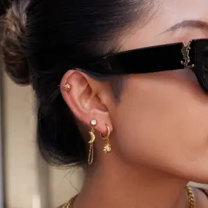 Gold Stainless Steel Earring Set with Zircon Stones 9 S8220a17f2a28409b906b3b05f439186df