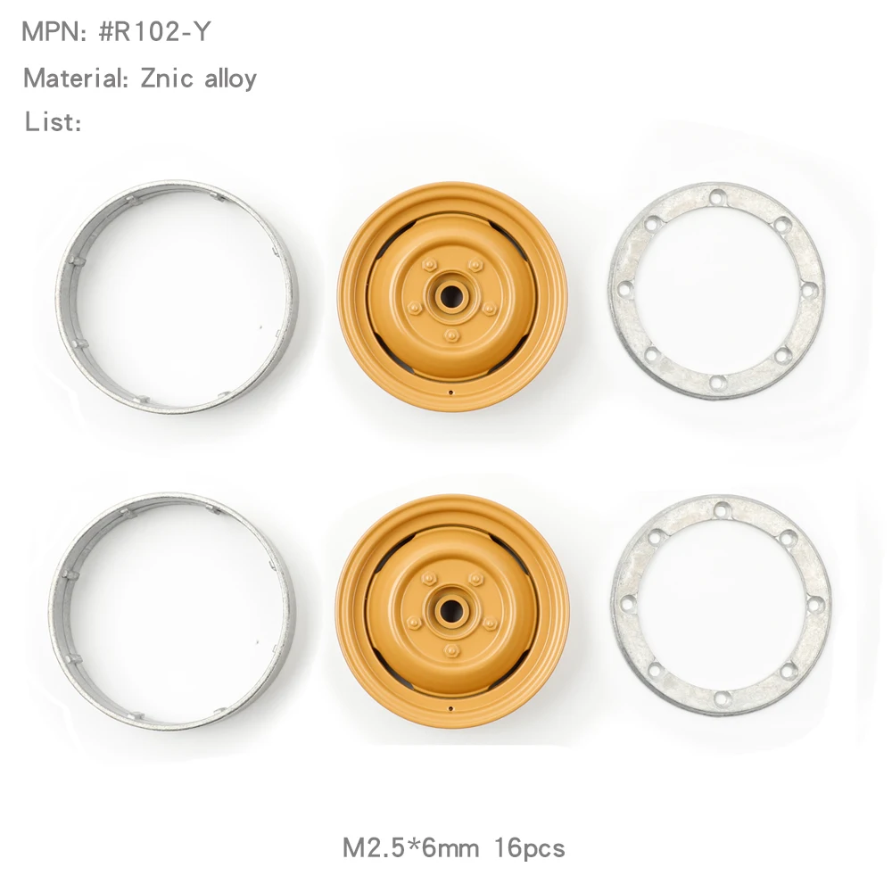 Vintage 1.9-Inch Narrow RC Wheels 9 Vintage 1.9-Inch Narrow RC Wheels - Image 9