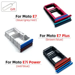 Motorola SIM Card Tray Set for E6, E7 Plus 12 S8259661e80e84fafbfb6efa9e77be974w