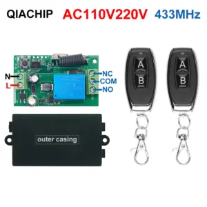 433MHz Wireless Dry Contact Switch Remote Kit 15 S826c00ae1aa144c0a654529958a6f9fay