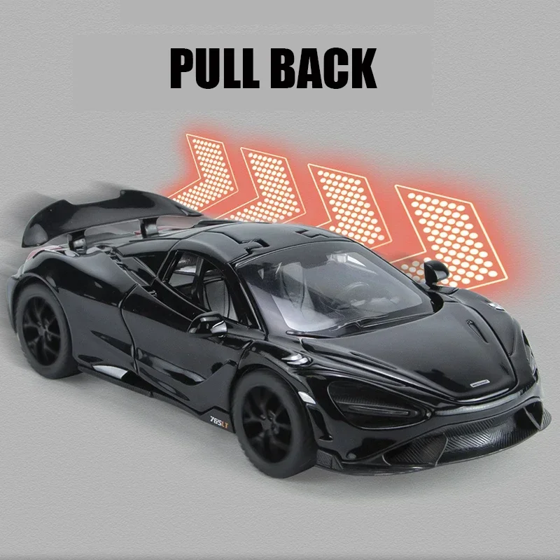 Highly Detailed 1:32 McLaren 765LT Diecast Model 4 Highly Detailed 1:32 McLaren 765LT Diecast Model - Image 4