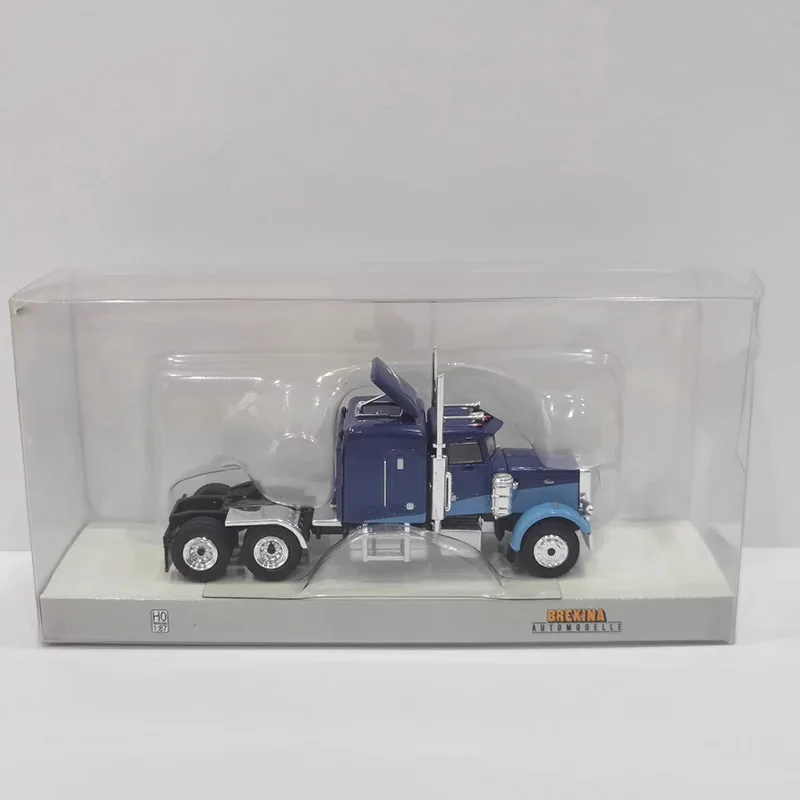 Blue Peterbilt 359 Model with Trailer Collection 6 Blue Peterbilt 359 Model with Trailer Collection - Image 6