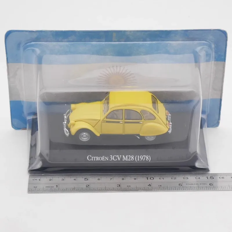 1978 Citroën 3CV M28 Diecast Model in Yellow 5 1978 Citroën 3CV M28 Diecast Model in Yellow - Image 5