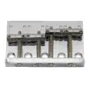 Chrome Fixed Bass Bridge for Fender Basses