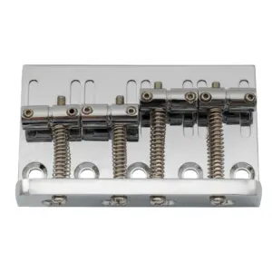 Chrome Fixed Bass Bridge for Fender Basses