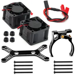 Metal Dual Cooling Fan for 1/5 RC Cars 6 S82955ac6abf84aa3924cadd7e4b7d967G