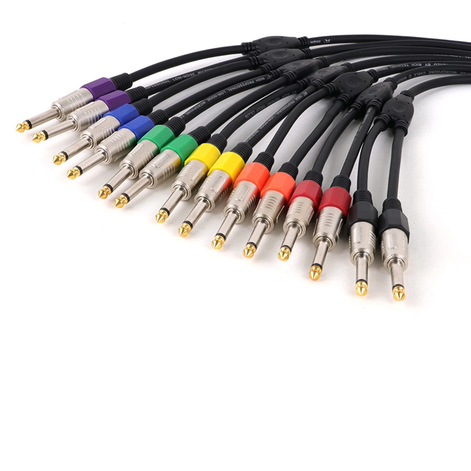 Dual 1/4 TS to XLR Y-Splitter Cable 0.3m/0.5m 6 Dual 1/4 TS to XLR Y-Splitter Cable 0.3m/0.5m - Image 6