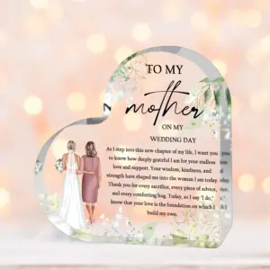 Heart-Shaped Wedding Gift Ornament for Mother of Bride 8 S82cce3f08b2e4d6a9a8abb0f3bf9a7508