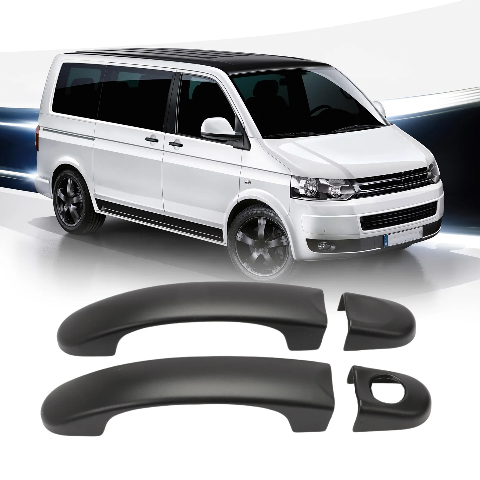 Volkswagen T5/T6 & Caddy Handle Cover Set 5 Volkswagen T5/T6 & Caddy Handle Cover Set - Image 5