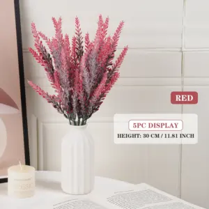 Artificial Lavender Flower Set for Home Decor 19 S82d8661e61524eb2bae2e52fd954c177C