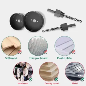 Professional Hole Saw Set 3/4" to 5" (19-127mm) 14 S82dd77c367384f6dbd486b1830e950fb0