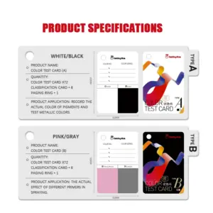 Color Test Card Set for Artists 10 S82f0a38ea10a4b989ee3c5f8b53562b39