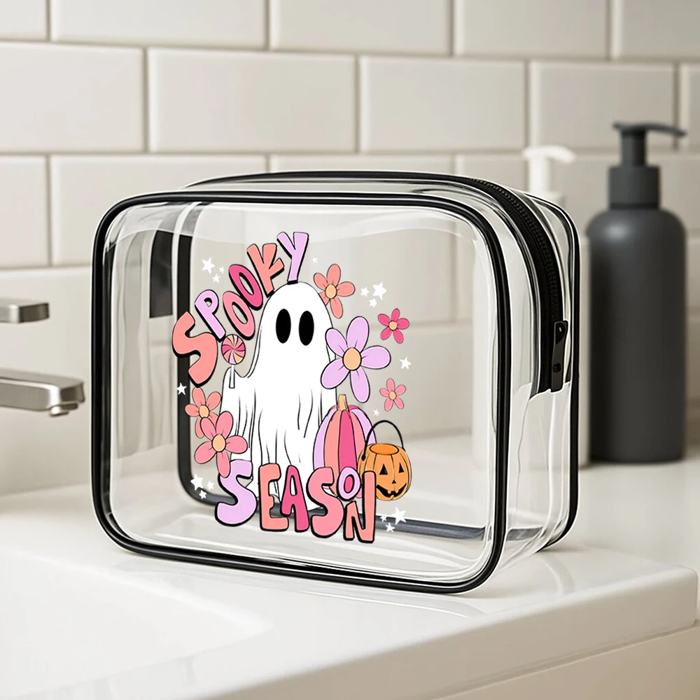 Clear PVC Women's Weekender Bag in Medium Size 6 Clear PVC Women's Weekender Bag in Medium Size - Image 6