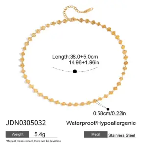 Stainless Steel Beach Vacation Necklace 16 S831717fe8a074931b8e3450478198e3eN 3